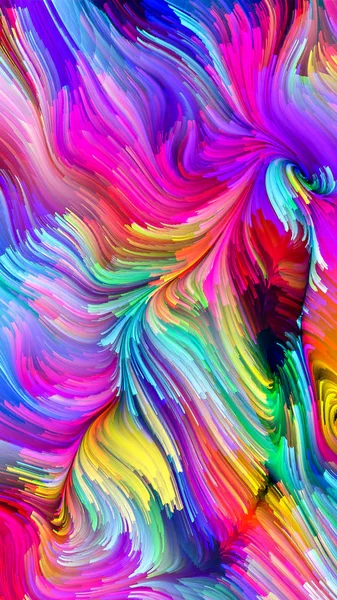 Quickening of Liquid Color — Stock Photo, Image