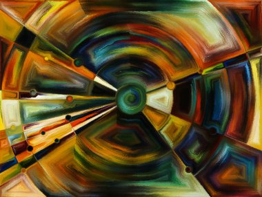 Dairesel Vitray Tasarım