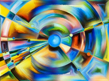 Dairesel Vitray Tasarım