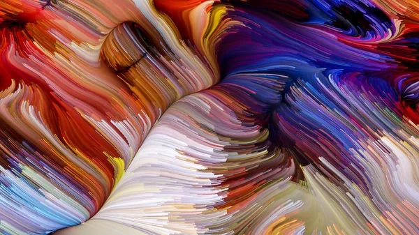 The Meditations on Liquid Color — Stock Photo, Image