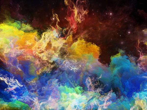 Sätt att utrymme Nebula — Stockfoto