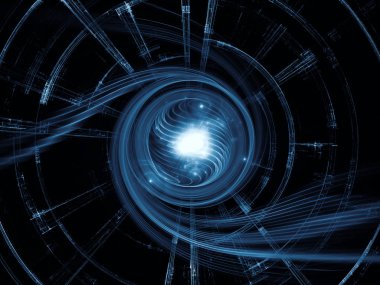 Radyal fraktal doku görselleştirme