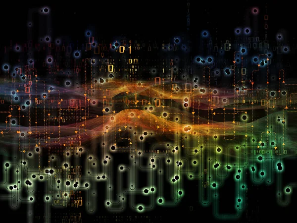 Transferencias de datos informáticos —  Fotos de Stock