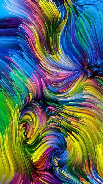 Pintura colorida virtual —  Fotos de Stock