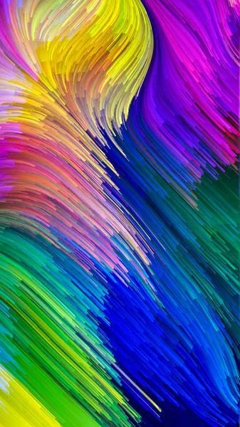Realtà della vernice colorata — Foto Stock