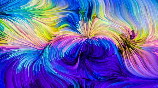 Secretele vopselei colorate — Fotografie, imagine de stoc