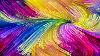 Renkli boya sırları