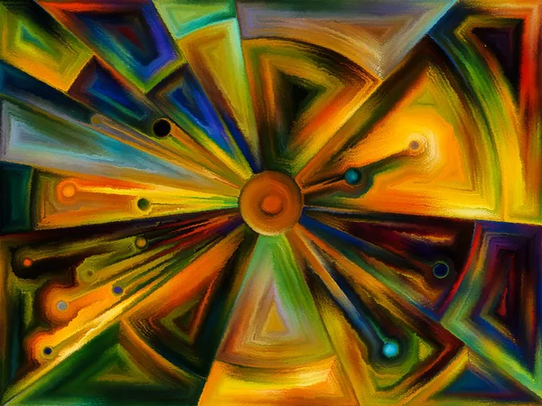 Dairesel Vitray Tasarım