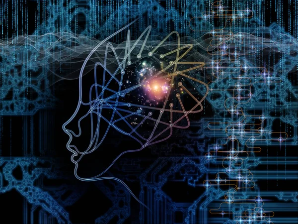 Source of Machine Consciousness — Stock Photo, Image