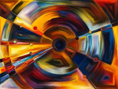 Dairesel Vitray Tasarım