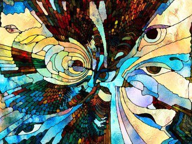 Renk bölümü soyutlama