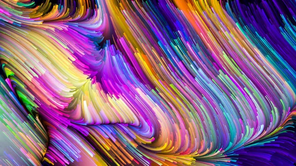 실수로 액체 색상 — 스톡 사진