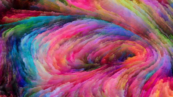 Магія барвистої фарби — стокове фото