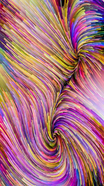 Dansul vopselei colorate — Fotografie, imagine de stoc