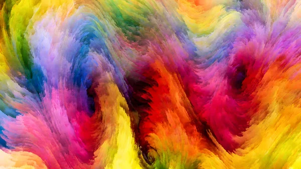 Beautiful Colorful Paint — Stock Photo, Image