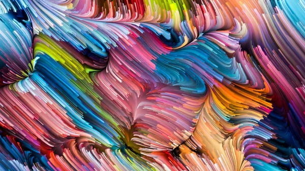 The Meditations on Liquid Color — Stock Photo, Image