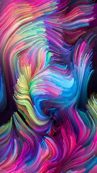 Éléments de couleur liquide — Photo