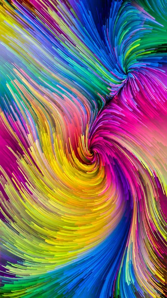 Danza de la pintura colorida —  Fotos de Stock
