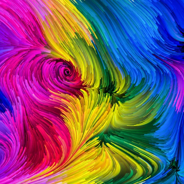 Spirit of Colorful Paint — Stock Photo, Image