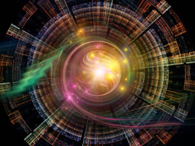 Radyal fraktal doku katmanları