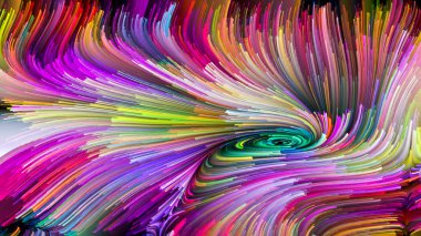 Sıvı renk Digital hayat