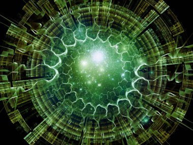 Radyal fraktal doku işleme