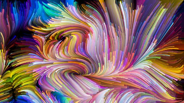 인공 액체 색상 — 스톡 사진