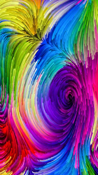 Yaprakları renkli boya