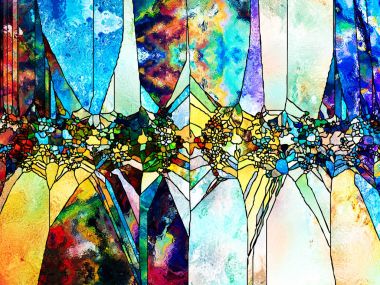 Boyalı şekli bölümü