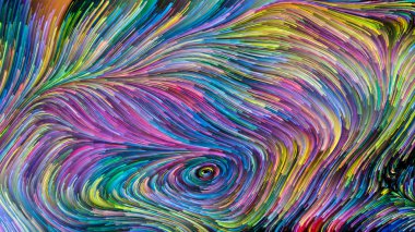 Kavramsal dijital boya