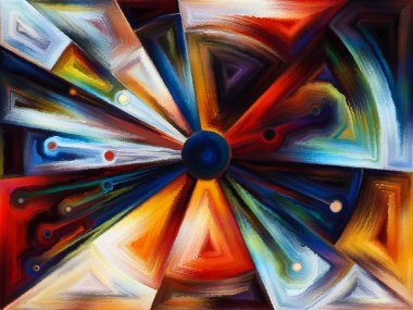 Dairesel Vitray Tasarım