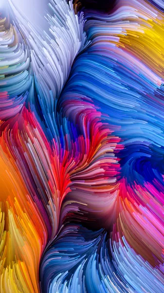 Elegancia de color líquido — Foto de Stock