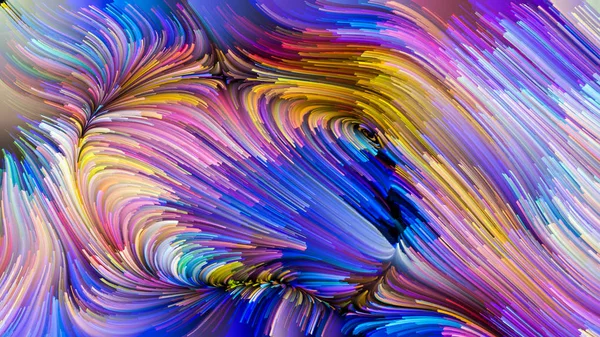 Colore liquido virtuale — Foto Stock