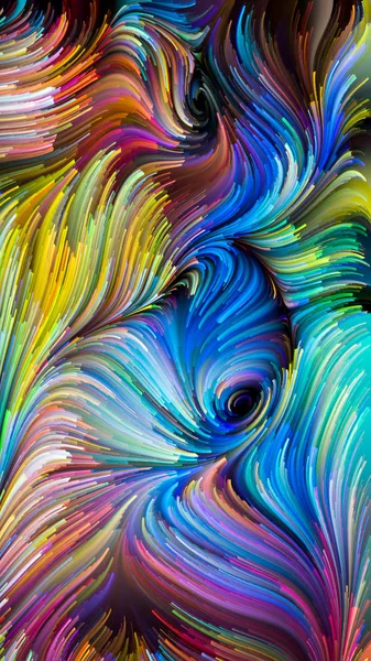 Colore liquido digitale — Foto Stock