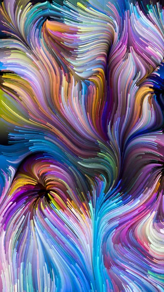 Geest van Liquid Color — Stockfoto