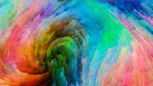 Colorful Paint Particles — Stock Photo, Image