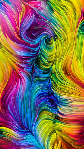 Coloridas ilusiones de pintura —  Fotos de Stock