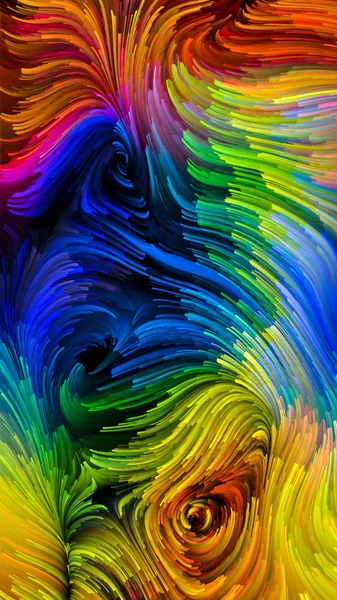 Magic of Colorful Paint — Stock Photo, Image