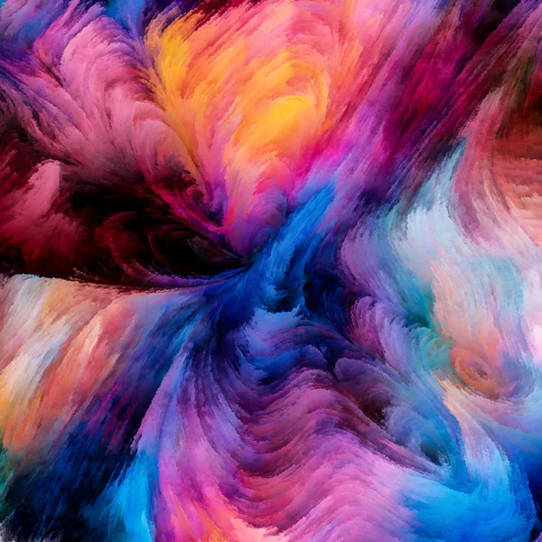 Colorida energía de pintura — Foto de Stock