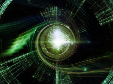 Sanal Radyal fraktal doku