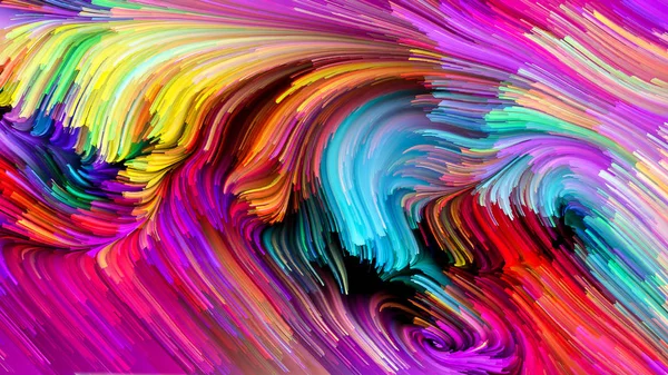 Sinerji sıvı renk — Stok fotoğraf