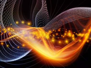 Dijital dünya ışıkları