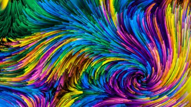 Renkli boya hızlandırma