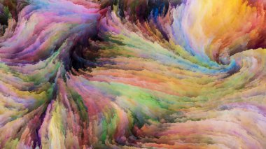 Renkli boya görselleştirme