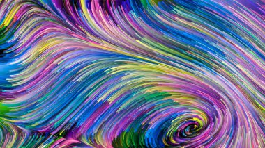 Renkli boya Elegance