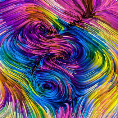 Renkli boya yanılsaması