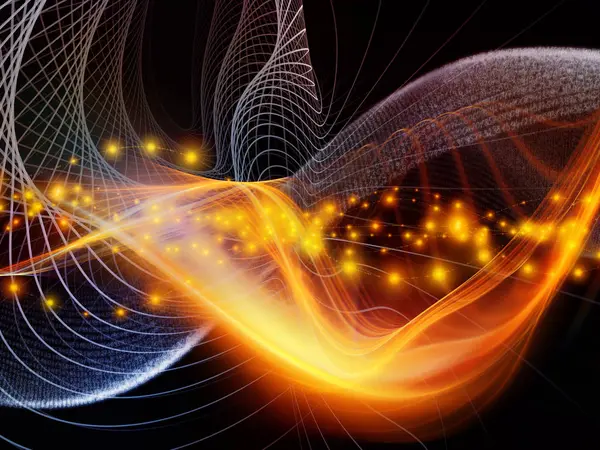 Dijital dünya ışıkları