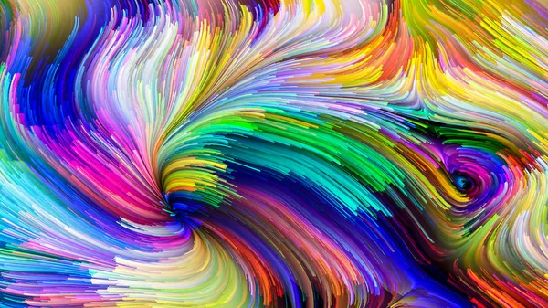 Pintura colorida Artificial — Foto de Stock