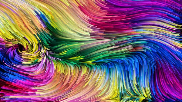 Elementos da pintura colorida — Fotografia de Stock