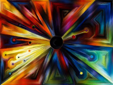 Dairesel Vitray Tasarım